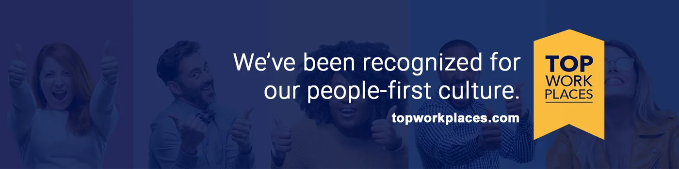 Top Workplace Orange County recognition banner